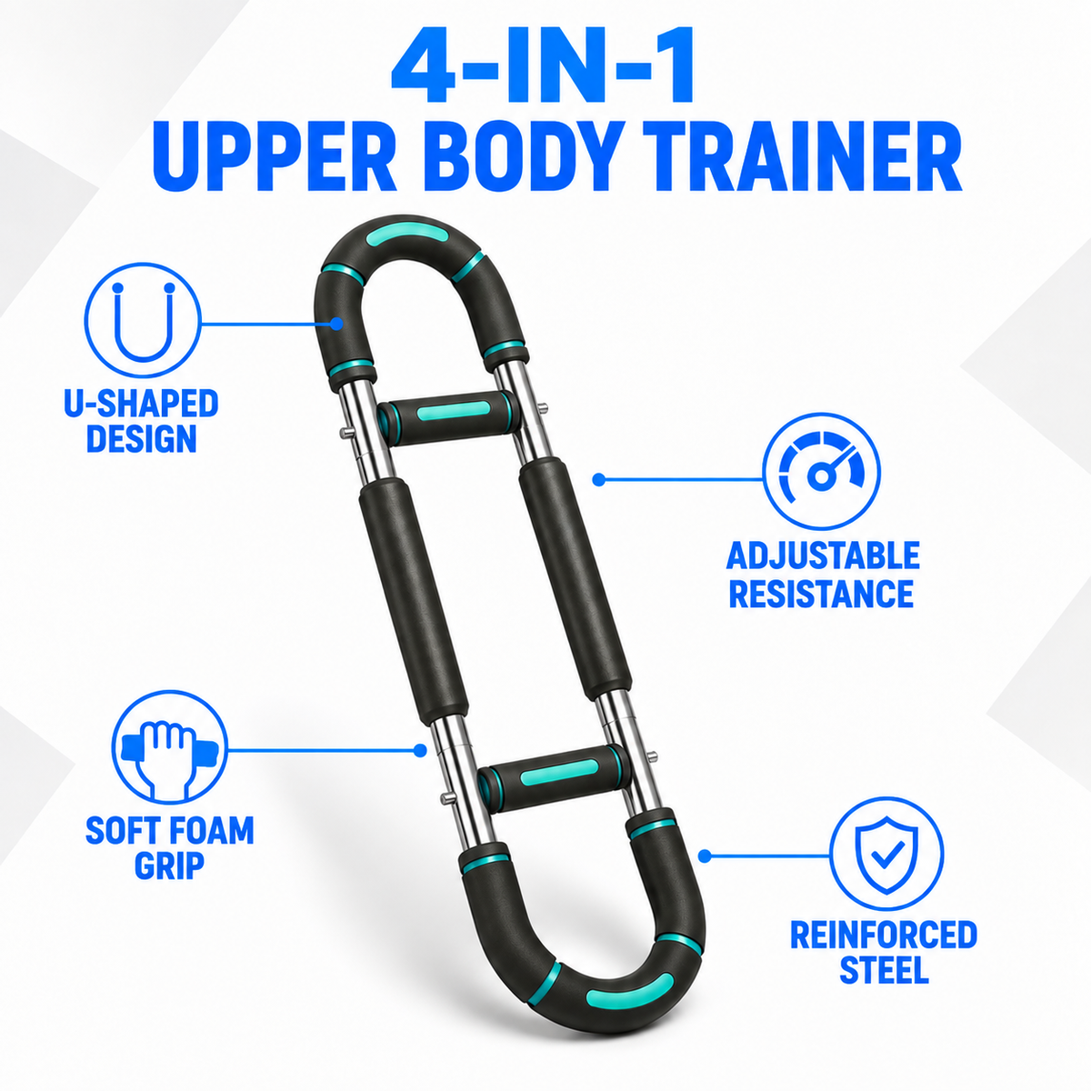 Adjustable U-Shaped Arm Strength Trainer